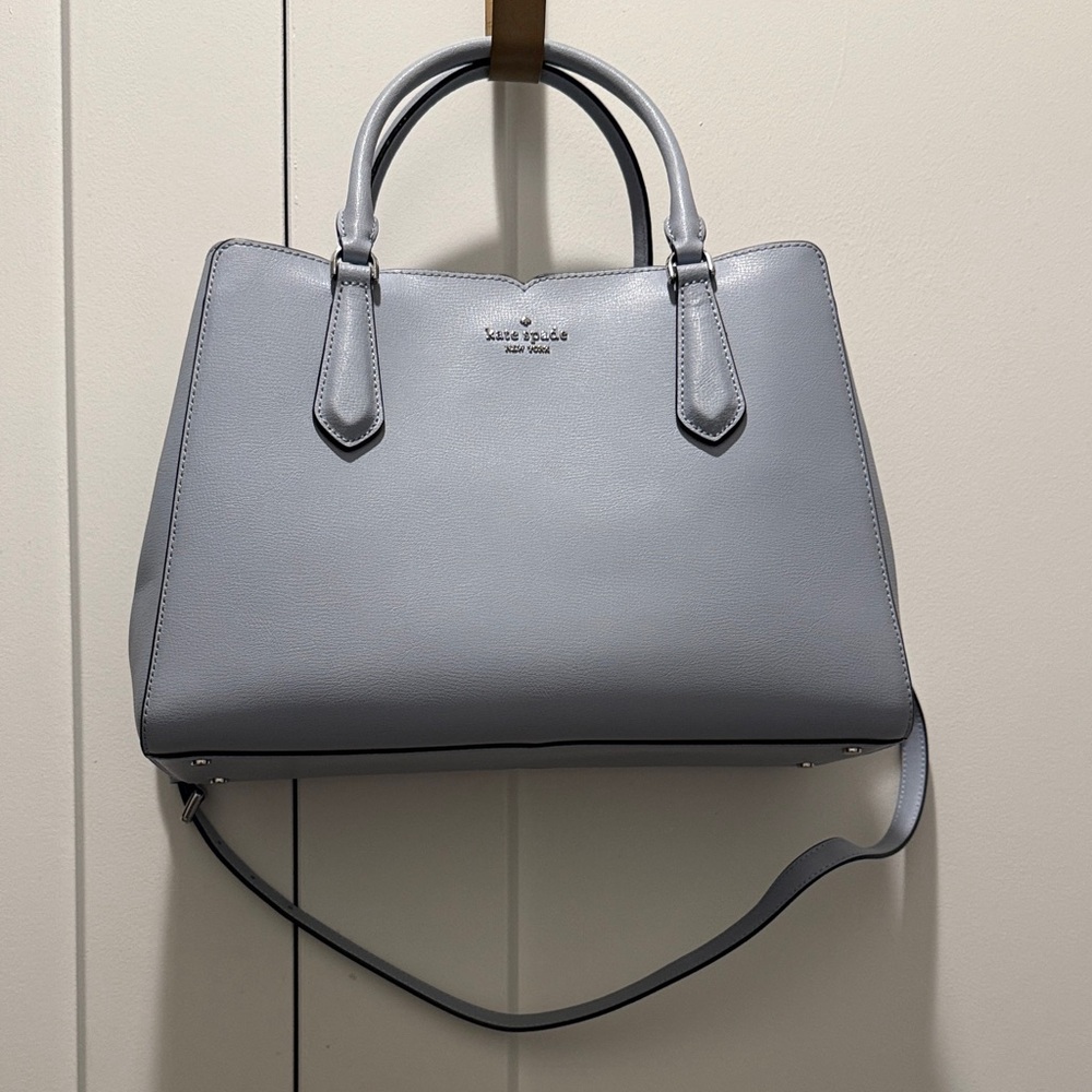 Kate Spade Soft Gray Satchel
